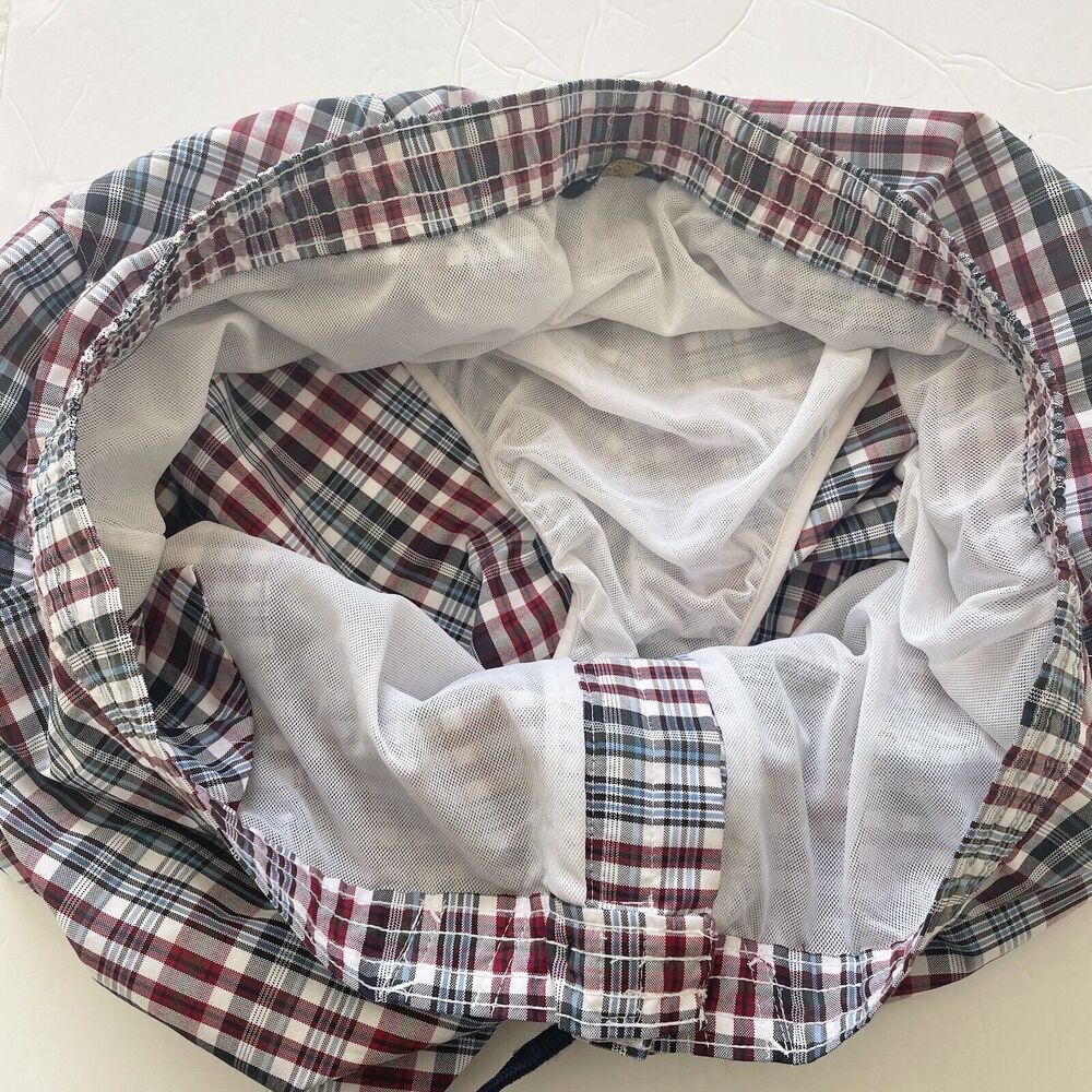 Brooks Brothers 346 Mens 41W Plaid Madras Shorts Preppy Cotton - Picture 9 of 10